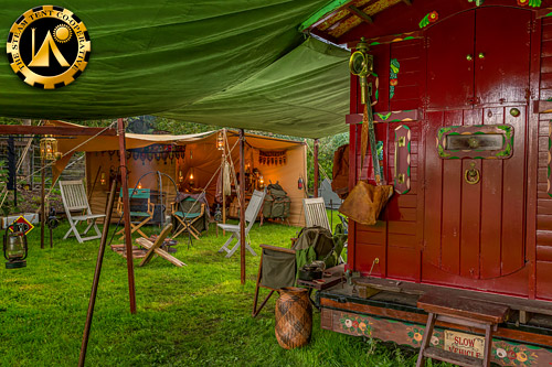 The Old School Bushcraft Group Camp. The Steam Tent Co-operative. © Gary Waidson - www.Steamtent.uk