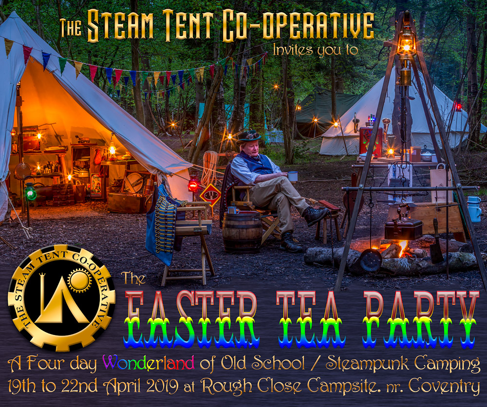 The-Steam-Tent-Co-operative---Easter-Camp © Gary Waidson - www.Steamtent.uk