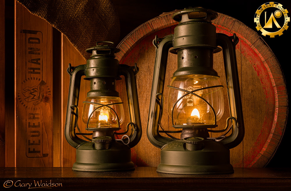 Restoring a rusty old kerosene lantern - The Steam Tent Co-operative. © Gary Waidson - www.Steamtent.uk