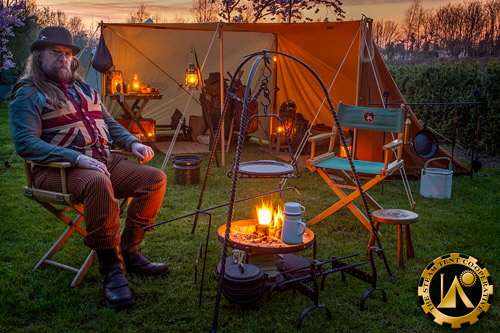 Retro Camp Organised by the Retro Outdoor Equipment group - The Steam Tent Co-operative. © Gary Waidson - www.Steamtent.uk