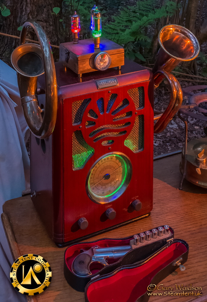 SteaMP3. For a little light entertainment. - The Steam Tent Co-operative. © Gary Waidson - www.Steamtent.uk