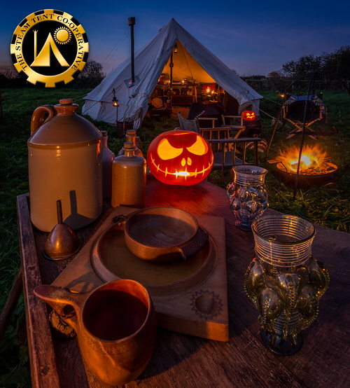 Halloween Camp 2018 - The Steam Tent Co-operative. © Gary Waidson - www.Steamtent.uk