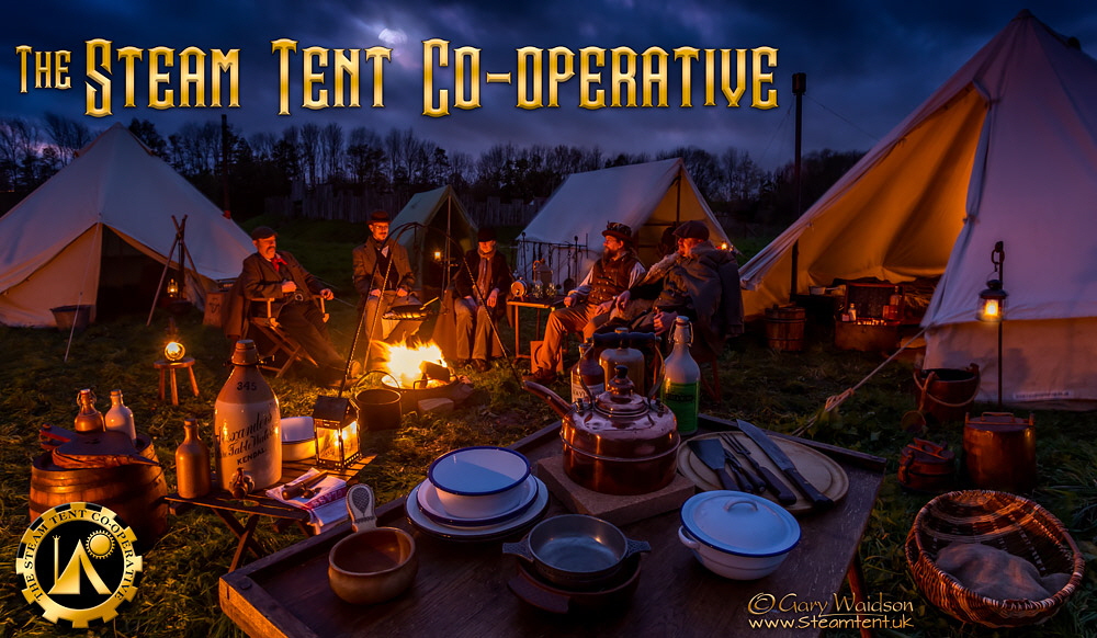 The Steam Tent Co-operative. © Gary Waidson - www.Steamtent.uk