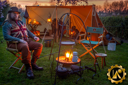 Retro Camp Organised by the Retro Outdoor Equipment group - The Steam Tent Co-operative. © Gary Waidson - www.Steamtent.uk