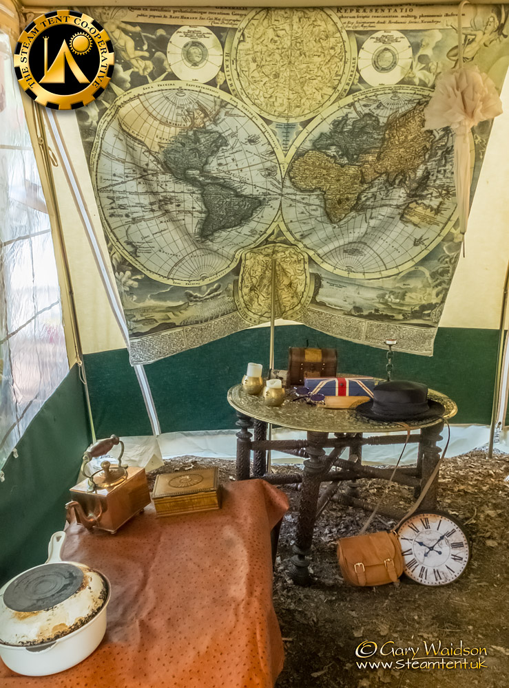 The Lounge - The Easter Tea Party 2019 - The Steam Tent Co-operative. © Gary Waidson - www.Steamtent.uk