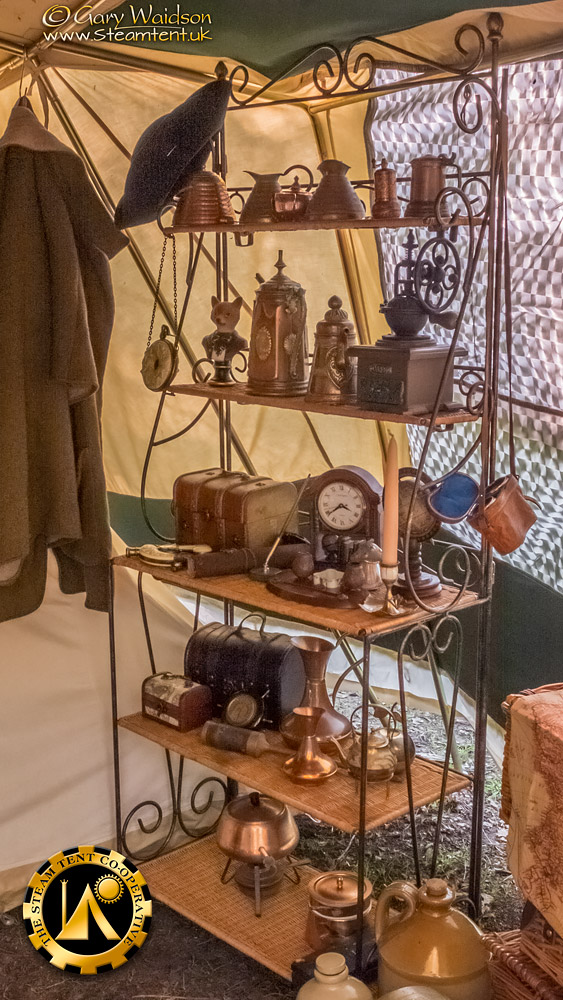 The Shelving - The Easter Tea Party 2019 - The Steam Tent Co-operative. © Gary Waidson - www.Steamtent.uk