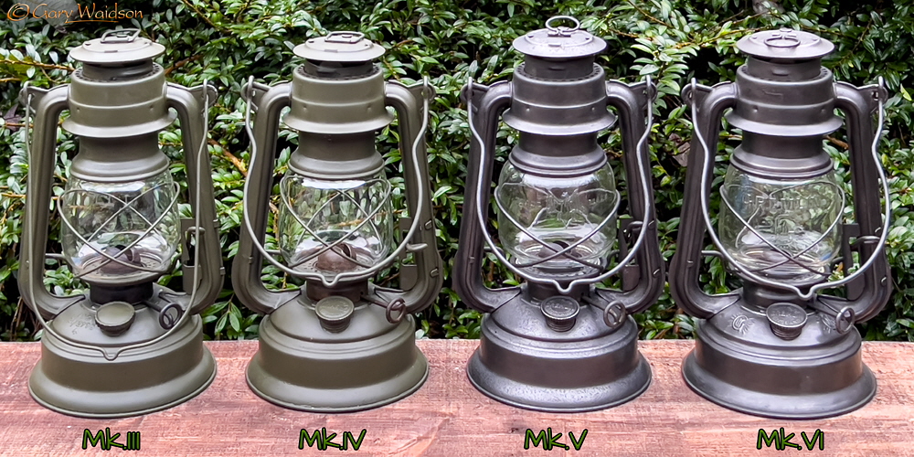 Gremlin 10 inch lanterns in my collection showing four variations - The Steam Tent Co-operative. © Gary Waidson - www.Steamtent.uk Gremlin 10 inch lanterns in my collection showing four variations - The Steam Tent Co-operative. © Gary Waidson - www.Steamtent.uk