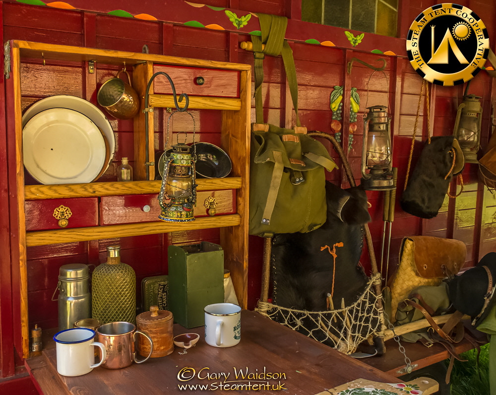 Living Vant. The Steam Tent Co-operative.  Gary Waidson - www.Steamtent.uk